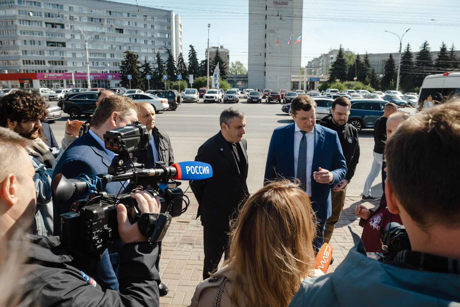 Глеб Никитин посетил Курскую область с рабочим визитом