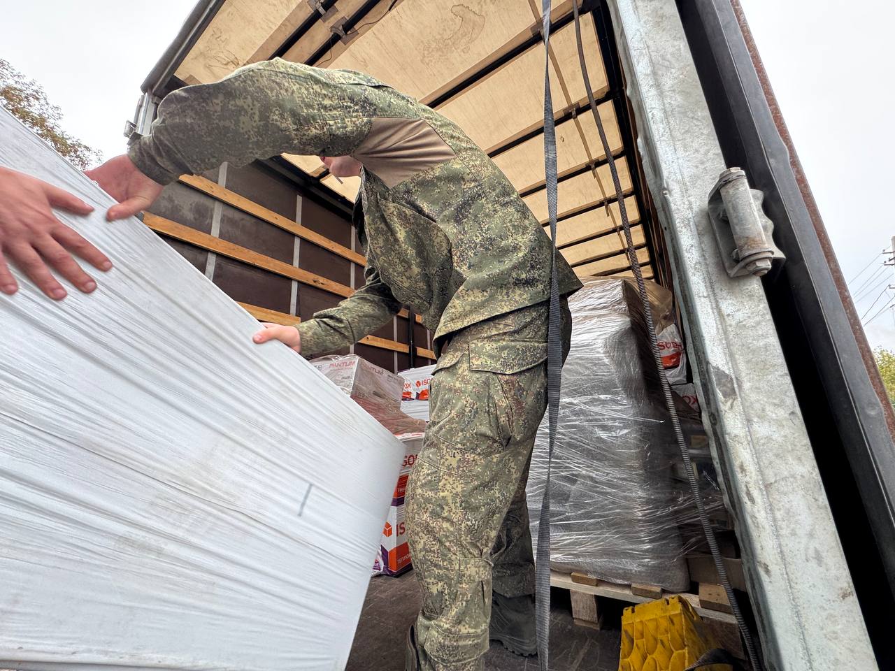 Очередной гумконвой доставили из Нижегородской области в зону СВО по заявкам бойцов