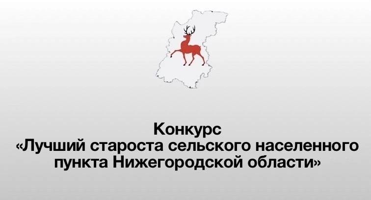 Конкурс «Лучший староста сельского населенного пункта» стартовал в Нижегородской области»